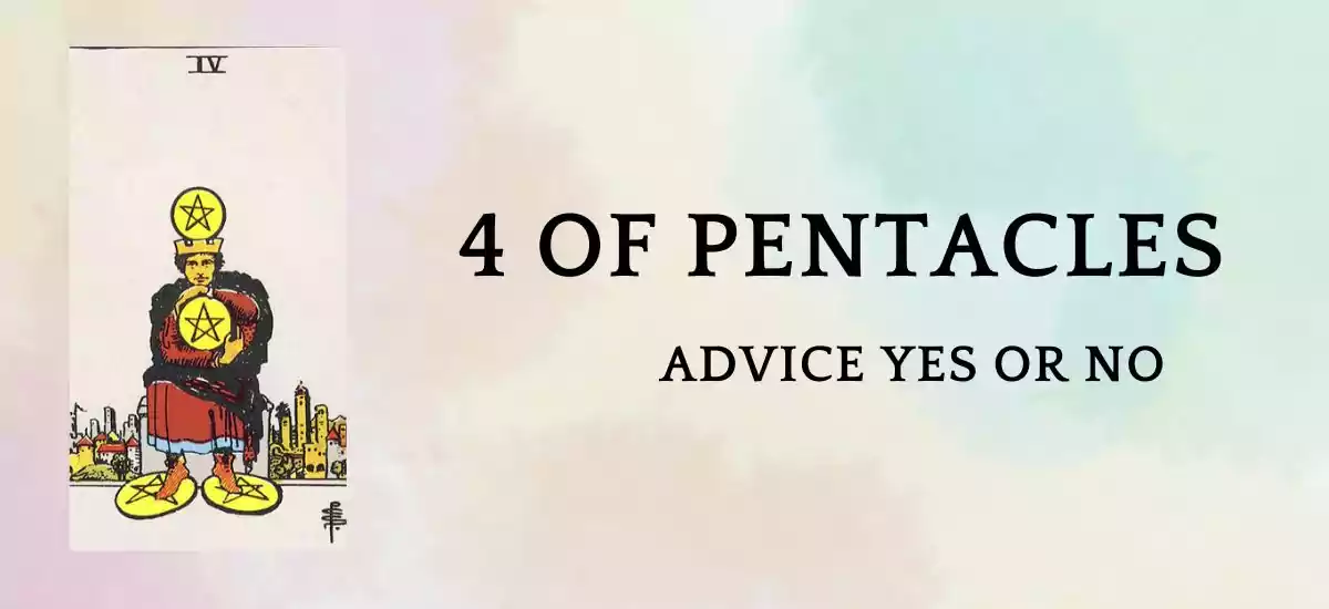 4 of pentacles yes or no 