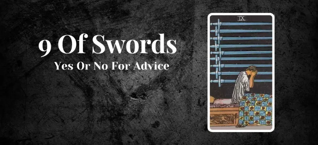 9 of swords yes or no