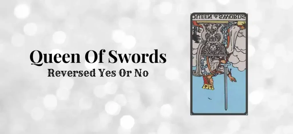 Queen of swords yes or no