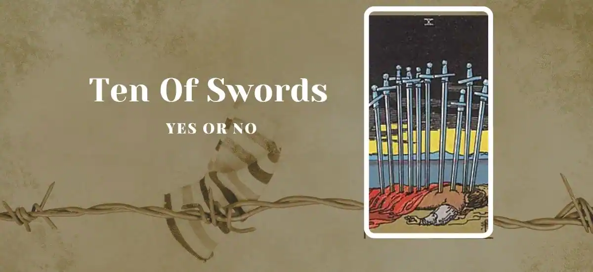 10 of swords yes or no