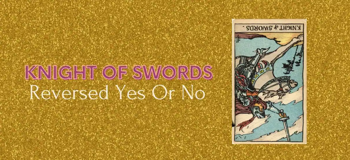 Knight Of Swords Yes Or No 