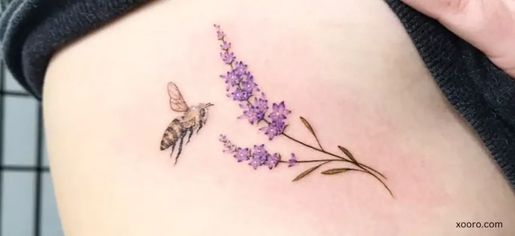 Lavender Flower Tattoos Ideas