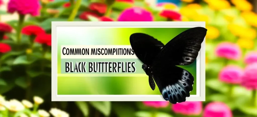 Common Misconceptions About Black Butterflies
